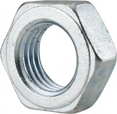 Value Collection - 1-1/4 - 7 UN Steel Right Hand Hex Jam Nut - 1-7/8" Across Flats, 23/32" High, Uncoated - Makers Industrial Supply