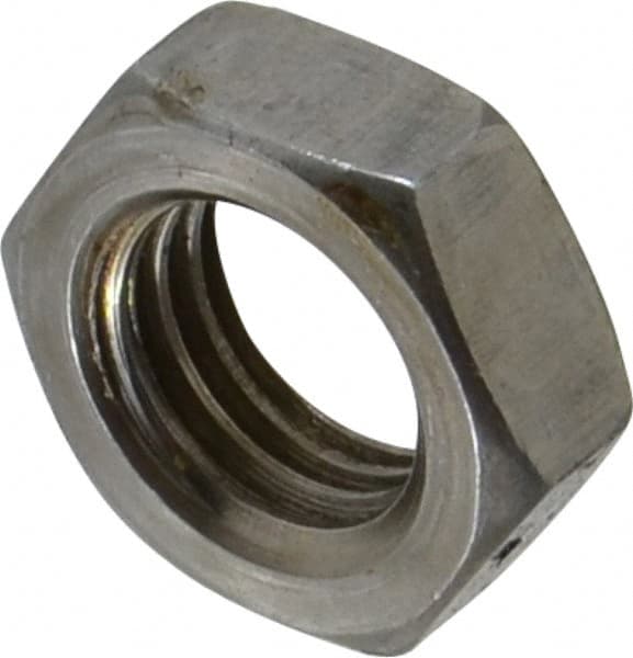 Value Collection - 3/4-10 UNC Steel Right Hand Hex Jam Nut - 1-1/8" Across Flats, 0.4219" High, Uncoated - Makers Industrial Supply