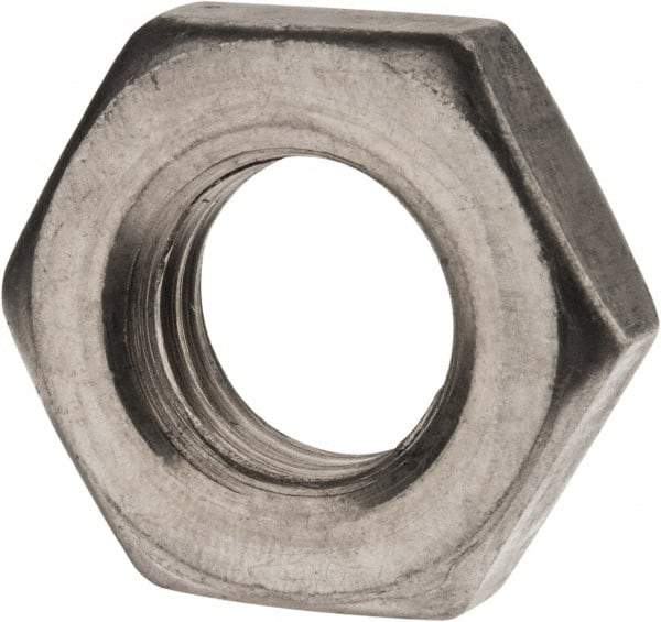 Value Collection - 3/4-10 UNC Steel Right Hand Heavy Hex Jam Nut - 1-1/4" Across Flats, 27/64" High, Uncoated, 2B Class of Fit - Makers Industrial Supply