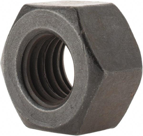 Value Collection - 5/8-11 UNC Steel Right Hand Heavy Hex Nut - 1-1/16" Across Flats, 39/64" High, Uncoated, 2B Class of Fit - Makers Industrial Supply