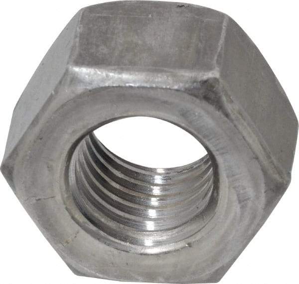 Value Collection - 3/4-10 UNC Steel Right Hand Heavy Hex Nut - 1-1/4" Across Flats, 47/64" High, Uncoated, 2B Class of Fit - Makers Industrial Supply