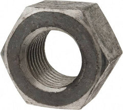 Value Collection - 1-1/4 - 7 UNC Steel Right Hand Heavy Hex Nut - 2" Across Flats, 1.2188" High, Uncoated - Makers Industrial Supply