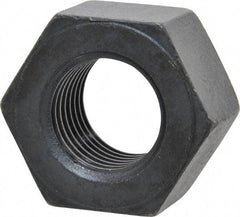 Value Collection - 1-1/4 - 7 UNC Steel Right Hand Heavy Hex Nut - 2" Across Flats, 1-7/32" High, Uncoated, 2B Class of Fit - Makers Industrial Supply