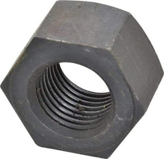 Value Collection - 1-1/4 - 8 UN Steel Right Hand Heavy Hex Nut - 2" Across Flats, 1-7/32" High, Uncoated, 2B Class of Fit - Makers Industrial Supply