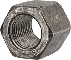 Value Collection - 1/2-20 UNF Steel Right Hand High Hex Nut - 3/4" Across Flats, 11/16" High, Uncoated - Makers Industrial Supply