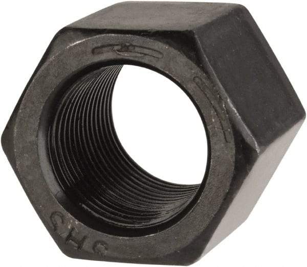 Value Collection - 3/4-16 UNF Steel Right Hand High Hex Nut - 1-1/16" Across Flats, 1" High, Uncoated - Makers Industrial Supply