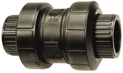 NIBCO - 3/4" PVDF Check Valve - Socket x Socket, 1,360 WOG - Makers Industrial Supply