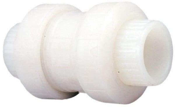 NIBCO - 1-1/2" PVDF Check Valve - Socket x Socket, 150 WOG - Makers Industrial Supply