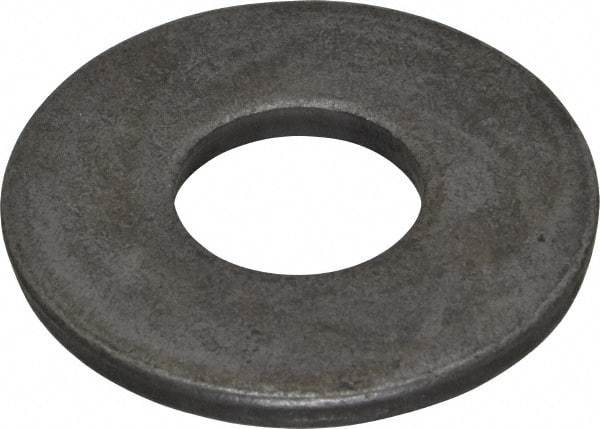 Value Collection - 7/8" Screw, Steel USS Flat Washer - 15/16" ID x 2-1/4" OD, 11/64" Thick, Plain Finish - Makers Industrial Supply