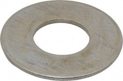 Value Collection - 1-1/4" Screw, Steel USS Flat Washer - 1-3/8" ID x 3" OD, 11/64" Thick, Plain Finish - Makers Industrial Supply