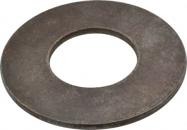 Value Collection - 1-3/4" Screw, Steel USS Flat Washer - 1-7/8" ID x 4" OD, 3/16" Thick, Plain Finish - Makers Industrial Supply