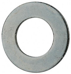 Value Collection - 1-3/8" Screw, Steel SAE Flat Washer - 1-7/16" ID x 2-3/4" OD, 5/32" Thick, Zinc-Plated Finish - Makers Industrial Supply