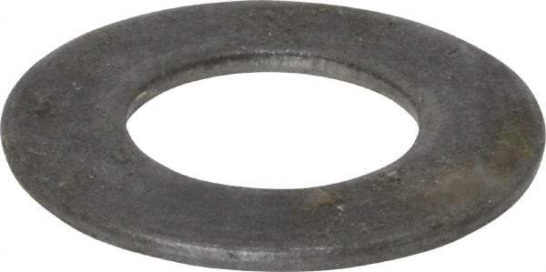 Value Collection - 1" Screw, Steel SAE Flat Washer - 1-1/16" ID x 2" OD, 9/64" Thick, Plain Finish - Makers Industrial Supply