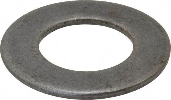 Value Collection - 1-1/4" Screw, Steel SAE Flat Washer - 1-3/8" ID x 2-1/2" OD, 5/32" Thick, Plain Finish - Makers Industrial Supply