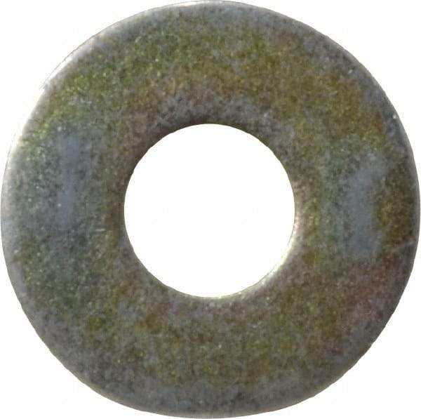 Value Collection - 7/16" Screw, Grade 8 Steel Extra Thick Flat Washer - Zinc Yellow Dichromate Finish - Makers Industrial Supply