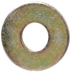 Value Collection - 5/8" Screw, Grade 8 Steel Extra Thick Flat Washer - Zinc Yellow Dichromate Finish - Makers Industrial Supply