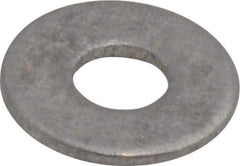 Value Collection - #6 Screw, Aluminum Standard Flat Washer - 0.147" ID x 3/8" OD, 0.032" Thick, Plain Finish - Makers Industrial Supply