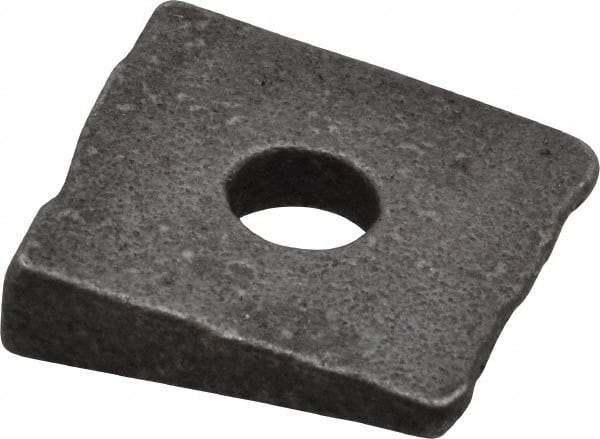 Value Collection - 3/8" Bolt, Iron Beveled Square Washer - 7/16" ID, 11/32 Minimum Thickness - Makers Industrial Supply