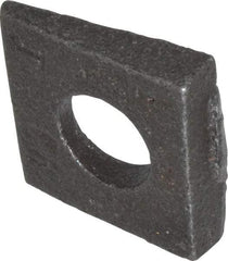 Value Collection - 1/2" Bolt, Iron Beveled Square Washer - 9/16" ID, 11/32 Minimum Thickness - Makers Industrial Supply