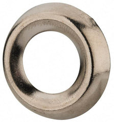 Value Collection - 0.021" Thick, Nickel-Plated Finish, Brass, Standard Countersunk Washer - 0.585" ID x 0.89" OD - Makers Industrial Supply