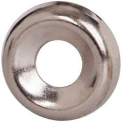 Value Collection - 7/64" Thick, Nickel-Plated Finish, Steel, Standard Countersunk Washer - 0.18" ID x 17/32" OD - Makers Industrial Supply