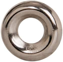 Value Collection - 7/64" Thick, Nickel-Plated Finish, Steel, Standard Countersunk Washer - 0.235" ID x 19/32" OD - Makers Industrial Supply