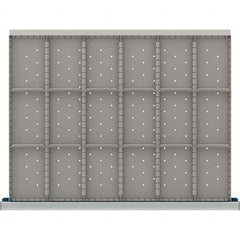 LISTA - 18-Compartment Drawer Divider Layout for 3.15" High Drawers - Makers Industrial Supply