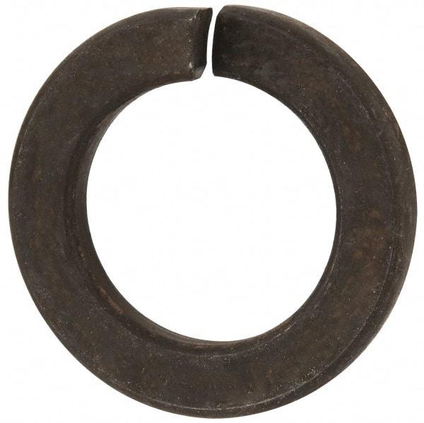 Value Collection - M24, 24.5mm ID, 5mm Thick Split Lock Washer - Steel, Uncoated, 24.5mm Min ID, 25.5mm Max ID, 40mm Max OD - Makers Industrial Supply