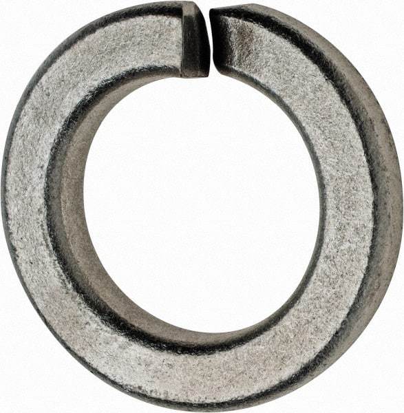 Value Collection - 1-1/8", 1.129" ID, 0.281" Thick Split Lock Washer - Steel, Zinc-Plated Finish, 1.129" Min ID, 1.153" Max ID, 1.847" Min OD, 1.853" Max OD - Makers Industrial Supply