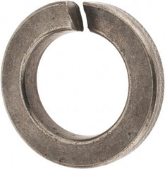 Value Collection - 1", 1.003" ID, 1/4" Thick Split Lock Washer - Steel, Uncoated, 1.003" Min ID, 1.024" Max ID, 1.656" Min OD, 1.661" Max OD - Makers Industrial Supply