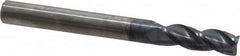 Niagara Cutter - 1/4", 3 Flute, Single End, Solid Carbide, 0.0150 - 0.0200" Corner Radius End Mill - 2-1/2" OAL, 35° Helix, Right Hand Flute, 3/4" LOC, Right Hand Cut - Makers Industrial Supply