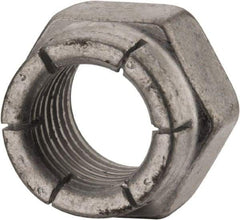 Flex-Loc - 7/16-20 UNJF Grade 2 Hex Lock Nut with Expanding Flex Top - Cadmium-Plated Finish, Meets Military Specifications - Makers Industrial Supply