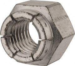 Flex-Loc - 5/8-11 UNC Grade 2 Hex Lock Nut with Expanding Flex Top - Makers Industrial Supply