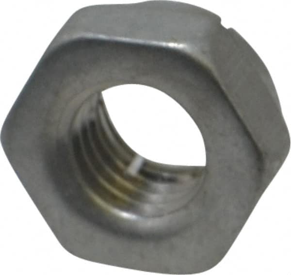 Flex-Loc - 5/16-24 UNJF Grade 2 Hex Lock Nut with Expanding Flex Top - 17/64" High, Cadmium-Plated Finish, Meets Military Specifications - Makers Industrial Supply