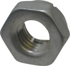 Flex-Loc - 5/16-24 UNJF Grade 2 Hex Lock Nut with Expanding Flex Top - 17/64" High, Cadmium-Plated Finish, Meets Military Specifications - Makers Industrial Supply