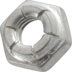 Flex-Loc - 1/4-20 UNC Grade 2 Hex Lock Nut with Expanding Flex Top - Makers Industrial Supply