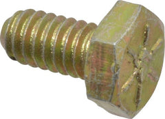 Value Collection - 1/4-20 UNC, 1/2" Length Under Head Hex Head Cap Screw - Makers Industrial Supply