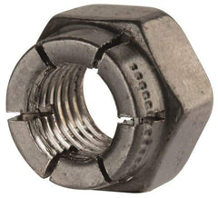 Flex-Loc - 5/16-24 UNJF Grade 2 Hex Lock Nut with Expanding Flex Top - Uncoated, Meets Military Specifications - Makers Industrial Supply