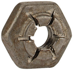 Flex-Loc - #6-32 UNJC Grade 2 Hex Lock Nut with Expanding Flex Top - Makers Industrial Supply