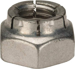 Flex-Loc - 5/8-11 UNC Grade 2 Heavy Hex Lock Nut with Expanding Flex Top - Cadmium-Plated Finish, Meets Military Specifications - Makers Industrial Supply