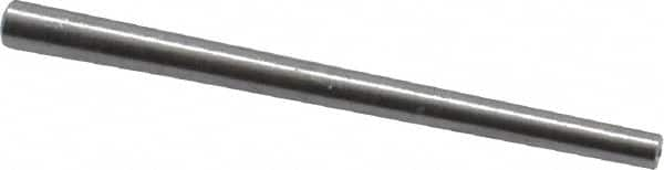 Value Collection - Size 5/0, 0.068" Small End Diam, 0.094" Large End Diam, Uncoated Steel Taper Pin - Grade C-12L14, 1-1/4" OAL, 1-1/4 Pin Length - Makers Industrial Supply