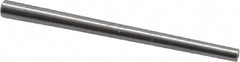 Value Collection - Size 5/0, 0.068" Small End Diam, 0.094" Large End Diam, Uncoated Steel Taper Pin - Grade C-12L14, 1-1/4" OAL, 1-1/4 Pin Length - Makers Industrial Supply