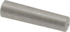 Value Collection - Size 3/0, 0.1146" Small End Diam, 0.125" Large End Diam, Uncoated Steel Taper Pin - Grade C-12L14, 1/2" OAL, 1/2 Pin Length - Makers Industrial Supply