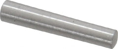 Value Collection - Size 2/0, 0.1254" Small End Diam, 0.141" Large End Diam, Uncoated Steel Taper Pin - Grade C-12L14, 3/4" OAL, 3/4 Pin Length - Makers Industrial Supply