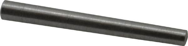 Value Collection - Size 2, 0.1566" Small End Diam, 0.193" Large End Diam, Uncoated Steel Taper Pin - Grade C-12L14, 1-3/4" OAL, 1-3/4 Pin Length - Makers Industrial Supply