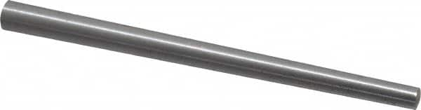 Value Collection - Size 5, 0.2058" Small End Diam, 0.289" Large End Diam, Uncoated Steel Taper Pin - Grade C-12L14, 4" OAL, 4 Pin Length - Makers Industrial Supply