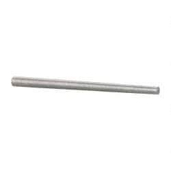 Value Collection - Size 5, 0.1954" Small End Diam, 0.289" Large End Diam, Uncoated Steel Taper Pin - Grade C-12L14, 4-1/2" OAL, 4-1/2 Pin Length - Makers Industrial Supply