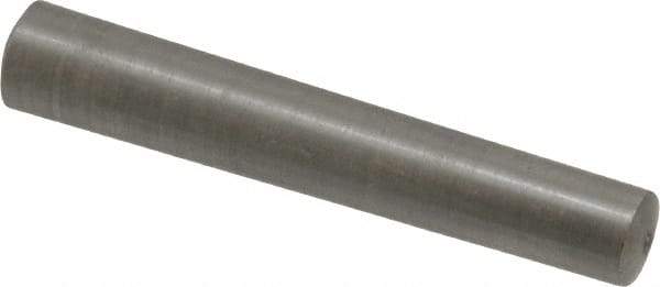 Value Collection - Size 6, 0.2994" Small End Diam, 0.341" Large End Diam, Uncoated Steel Taper Pin - Grade C-12L14, 2" OAL, 2 Pin Length - Makers Industrial Supply