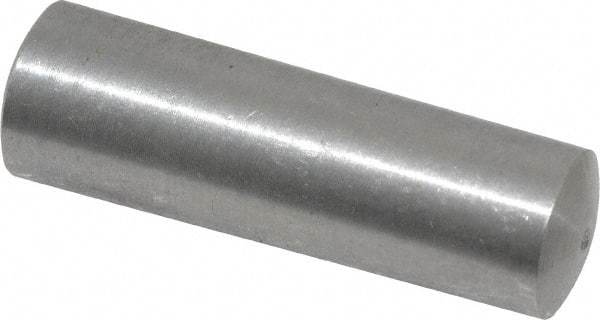 Value Collection - Size 7, 0.383" Small End Diam, 0.409" Large End Diam, Uncoated Steel Taper Pin - Grade C-12L14, 1-1/4" OAL, 1-1/4 Pin Length - Makers Industrial Supply