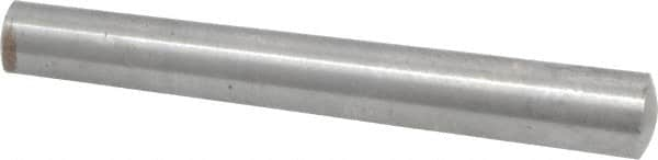 Value Collection - Size 7, 0.3466" Small End Diam, 0.409" Large End Diam, Uncoated Steel Taper Pin - Grade C-12L14, 3" OAL, 3 Pin Length - Makers Industrial Supply